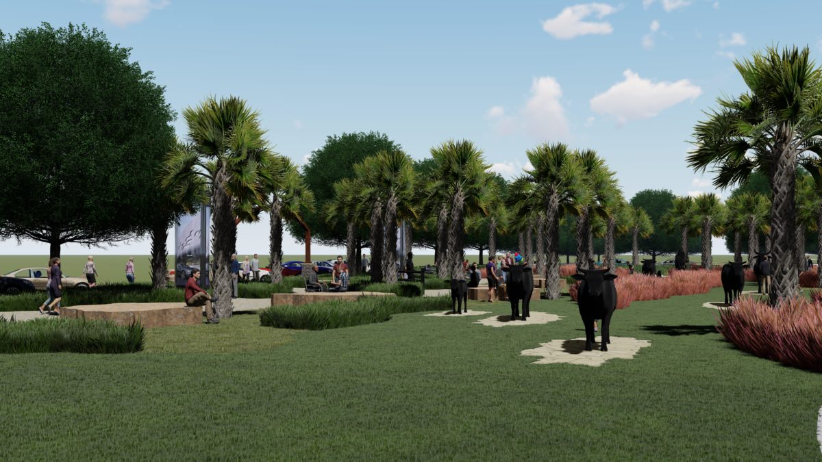 Cattlemen's Square Landscape Architecture