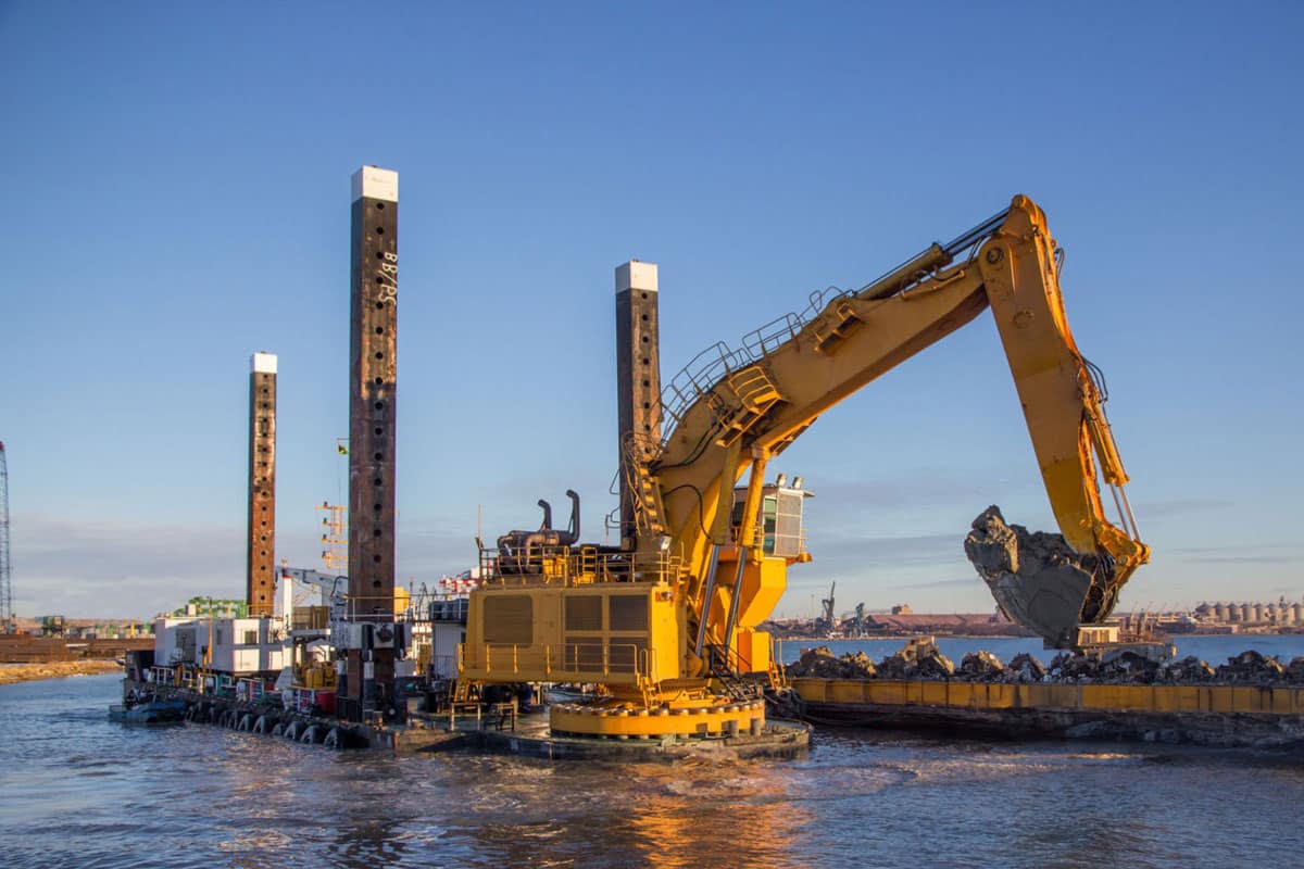 Coastal Engineering Excavator