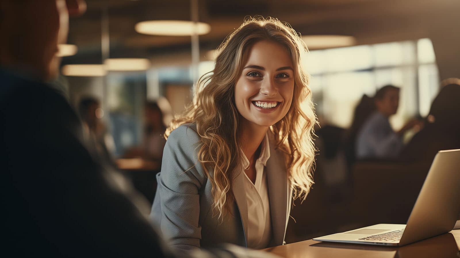 Hero Planning Worker Smiling