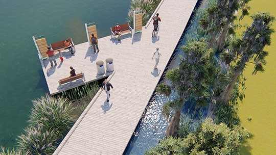 Clear Lake Trail Conceptual Design image 2