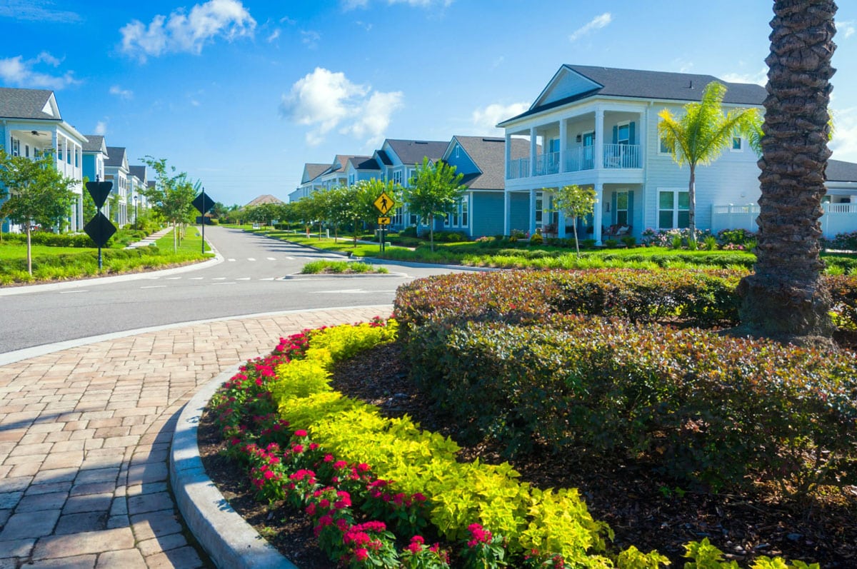 Florida neighborhood