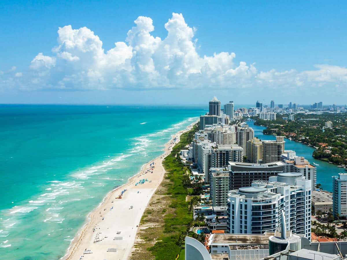 South Beach Aerial View